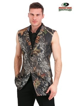 Sleeveless Tuxedo Jacket Mossy Oak