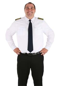 Adult Plus Size Pilot Costume Shirt