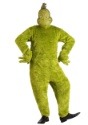 Men's The Grinch Santa Jumpsuit with Mask Costume Alt 2