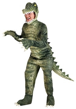 Adult's Dangerous Alligator Plus Size Costume
