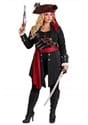 Women's Plus Size Fearless Pirate Costume Main