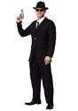 Mens Black Suit Costume