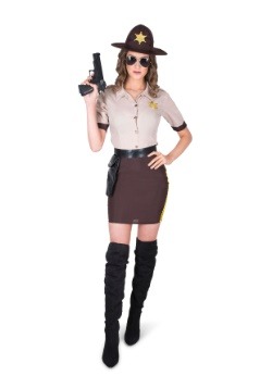 Women's Sultry Sheriff Costume