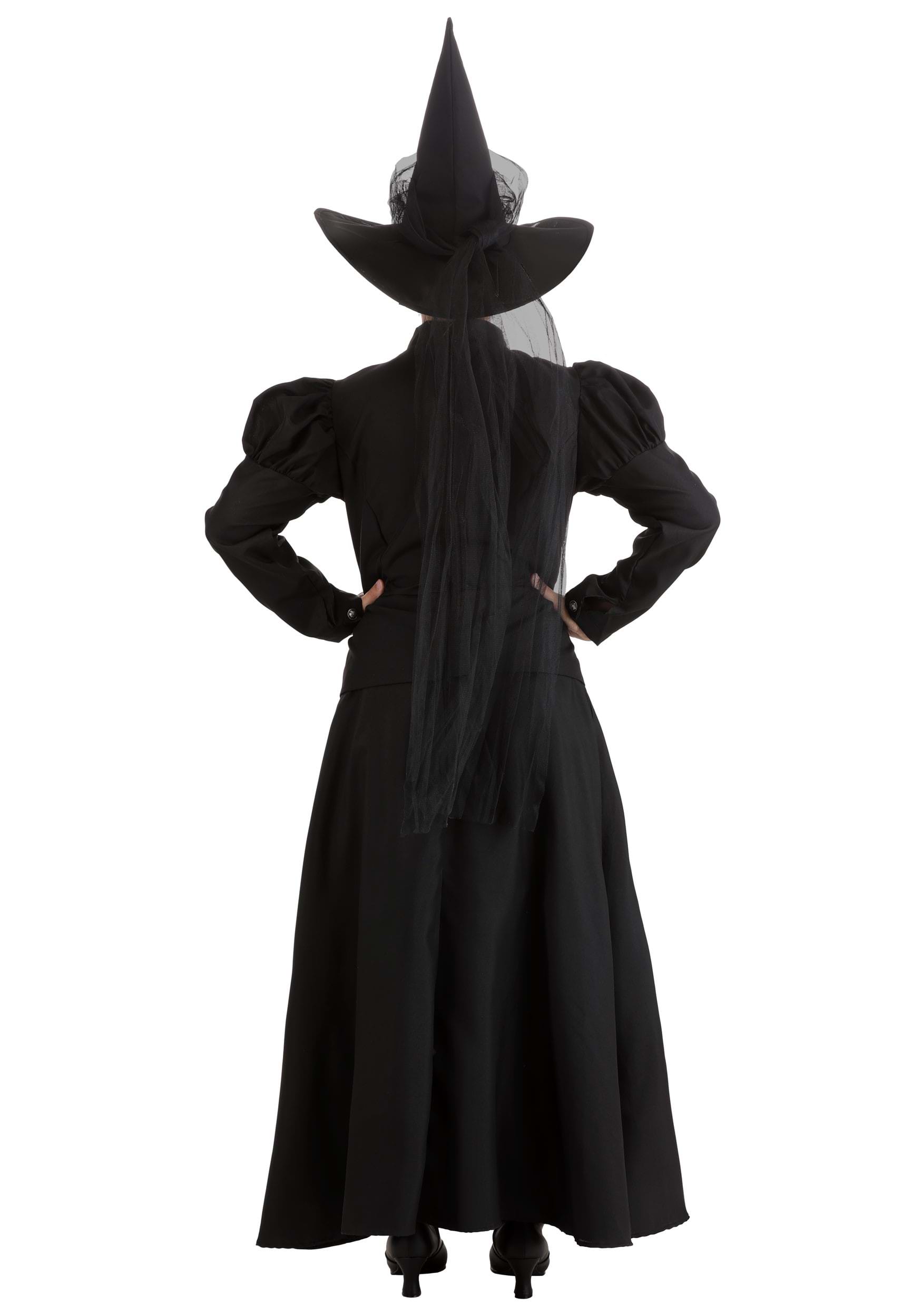 Women's Deluxe Witch Fancy Dress Costume , Wicked Witch Fancy Dress Costume , Exclusive