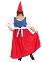 Plus Size Women's Garden Gnome Costume Alt 1