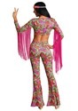 World Peace Women's Hippie Costume Back