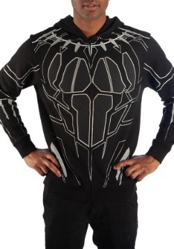 Black Panther Ballistic Nylon Hoodie Costume