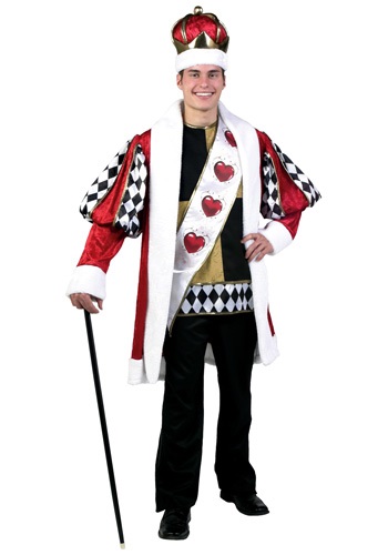Plus Size Deluxe King of Hearts Costume