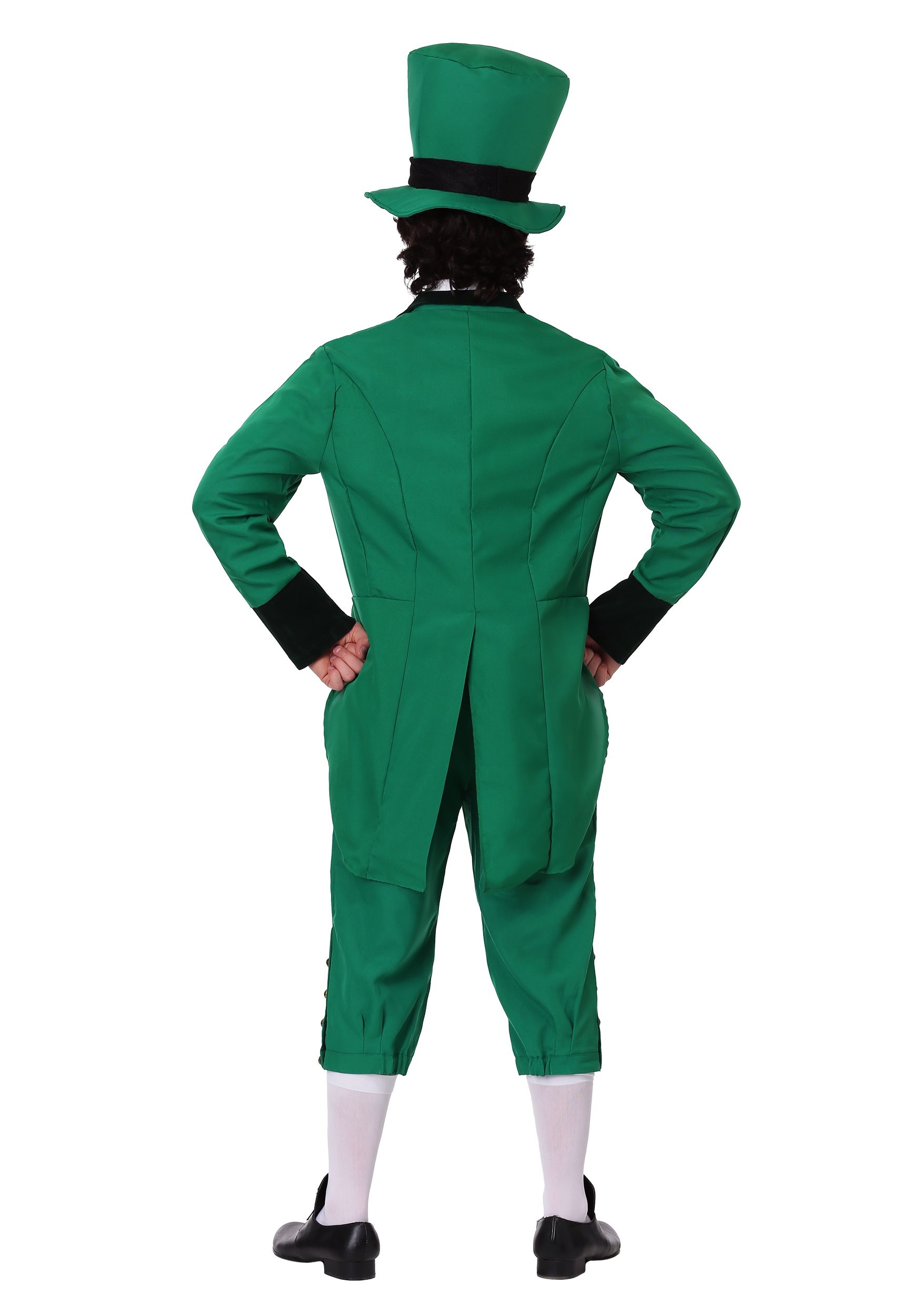 Plus Size Leprechaun Men's Fancy Dress Costume