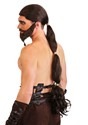 Men's Warrior King Wig and Beard Back