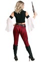 Womens Salty Sea Pirate Costume Back