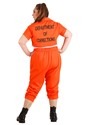Inmate Orange Prisoner Plus Size Costume