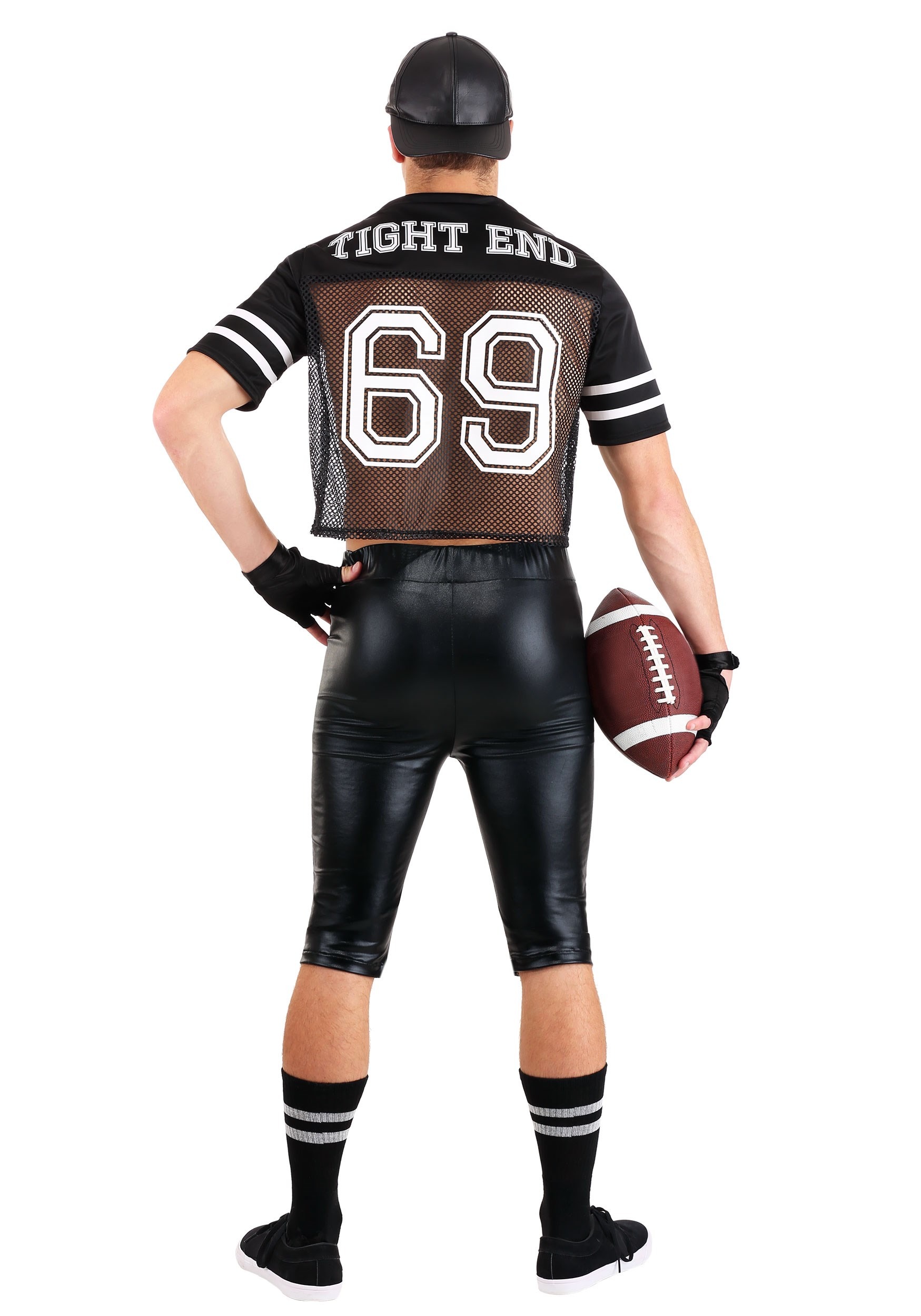Tight End Footballer Fancy Dress Costume For Adults
