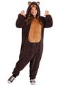 Brown Bear Plus Size Onesie