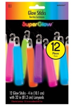 Multi Color Glowsticks 4 Inch Pack of 12