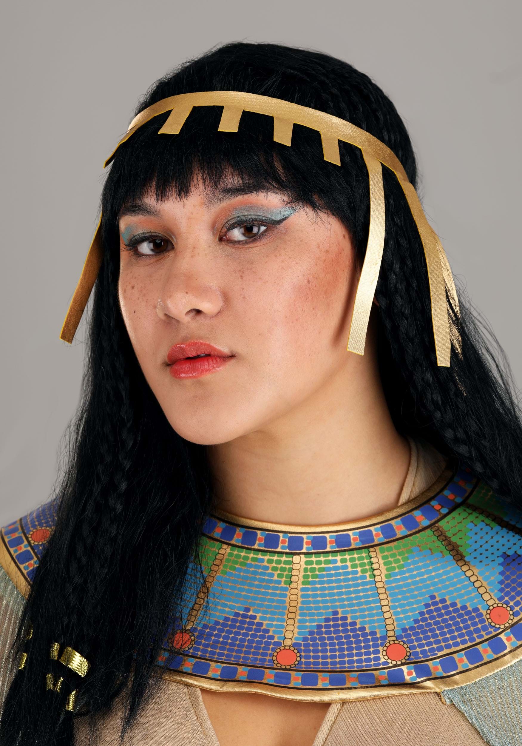 Women's Plus Size Queen Cleopatra Fancy Dress Costume , Plus Size Egyptian Fancy Dress Costume
