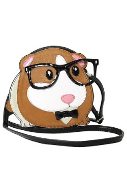 Nerdy Guinea Pig Shoulder Crossbody Bag