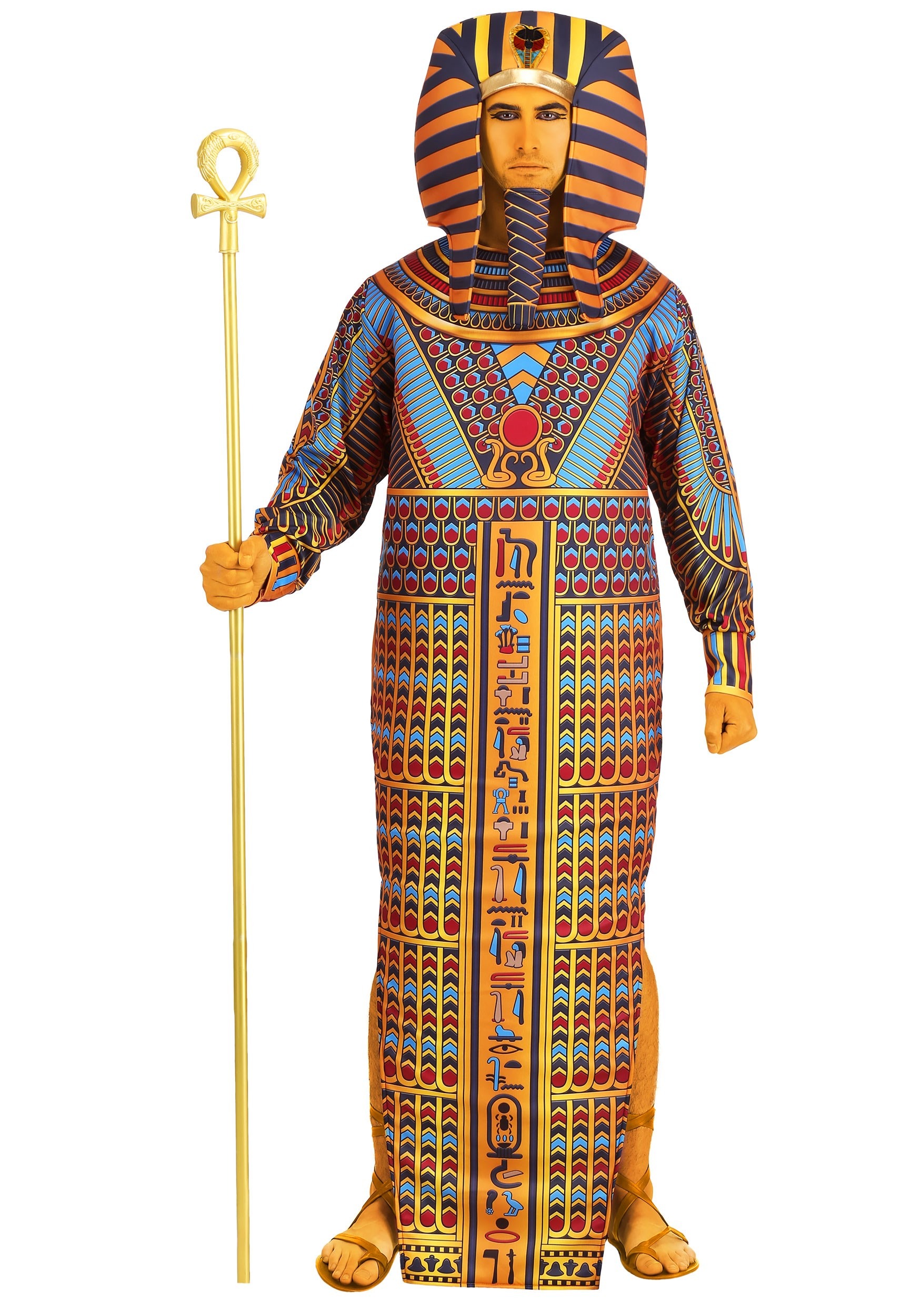 King Tut Sarcophagus Costume for Adults