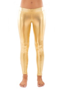 Tipsy Elves Women's Gold Leggings