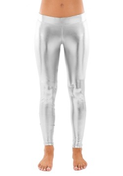 Tipsy Elves Women's Silver Leggings