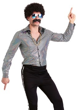 Men's Disco Ball Plus Size Shirt