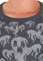 Adult Ghoulish Ghosts Halloween Sweater alt4