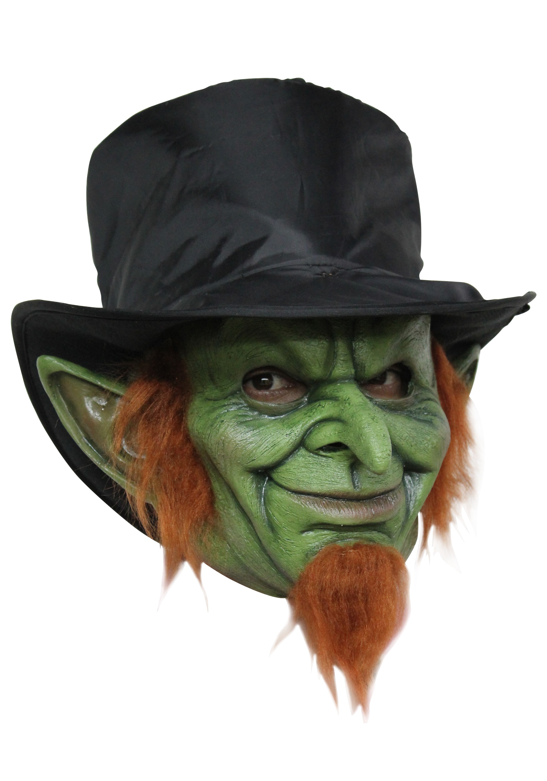 ingeniørarbejde respektfuld have Mad Goblin Mask Costume - Scary Leprechaun Mask
