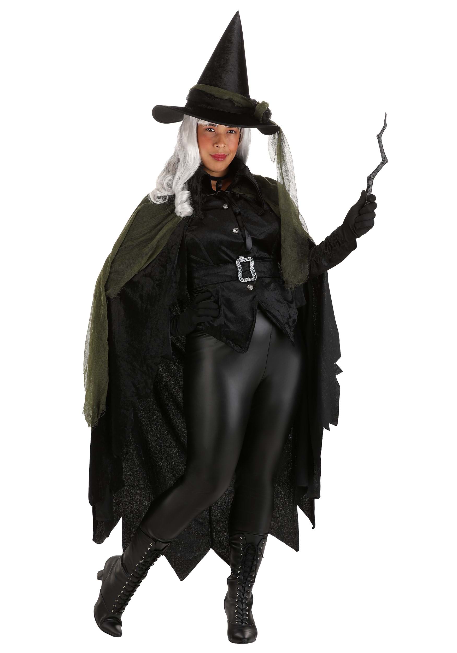 Cool Witch Fancy Dress Costume For Women , Adult Sorceress Fancy Dress Costume
