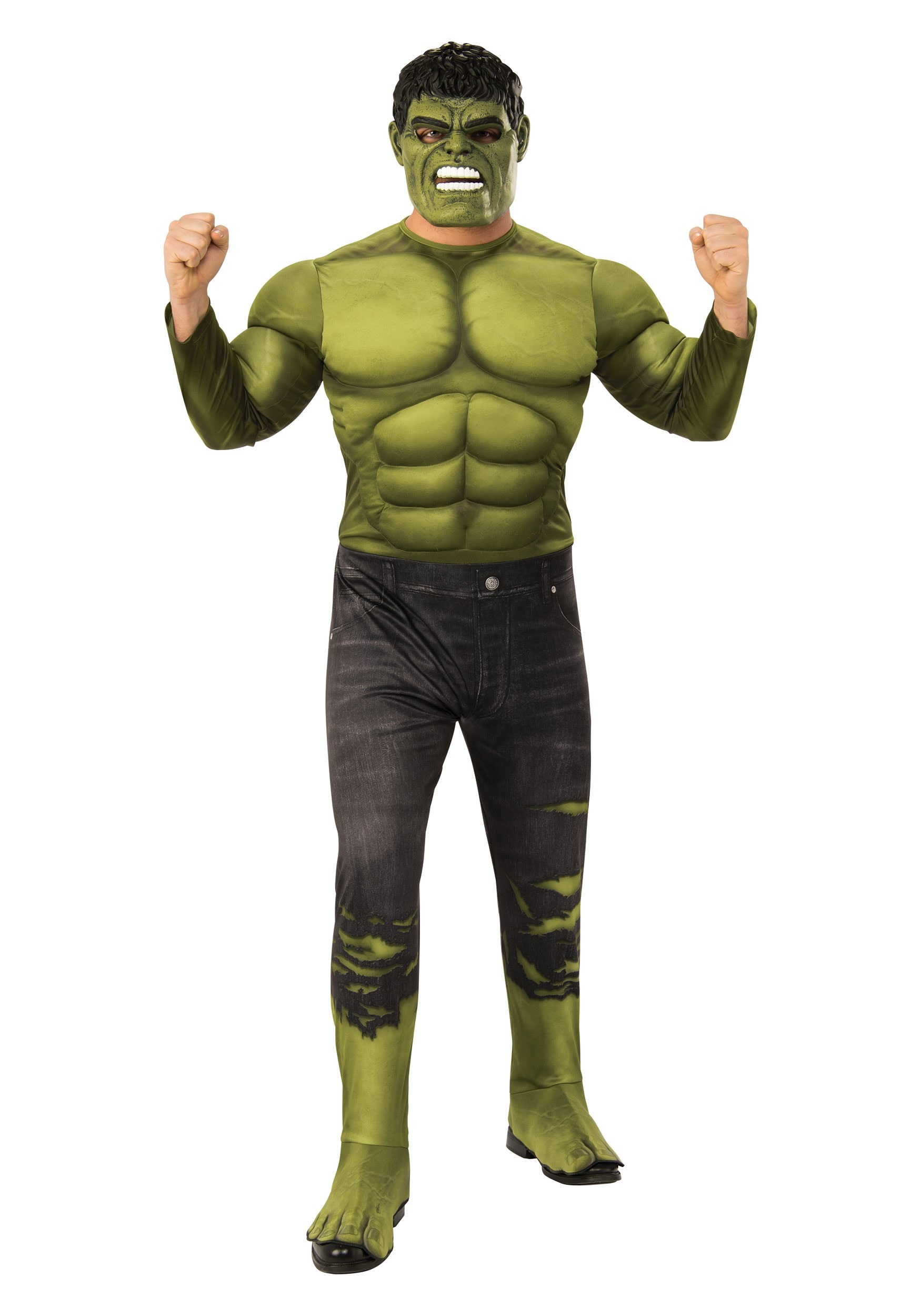 Avengers Endgame Deluxe Incredible Hulk Costume For Men