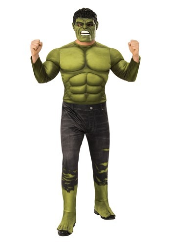 Avengers Endgame Adult Incredible Hulk Deluxe Cost