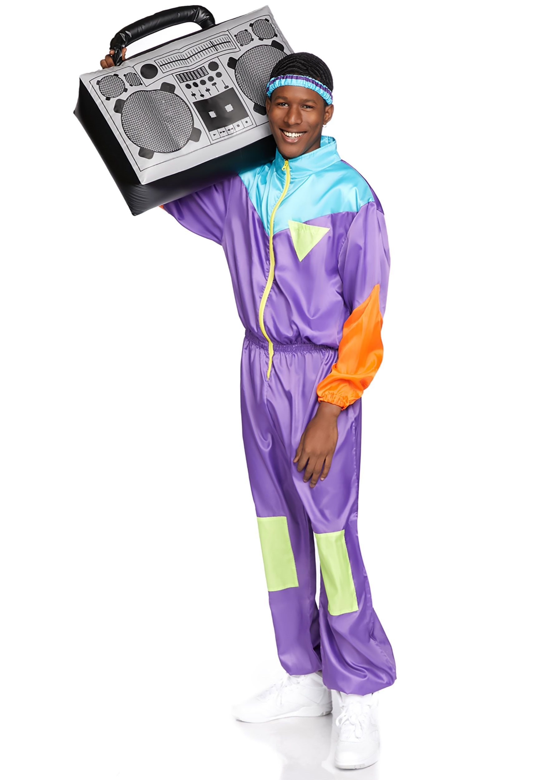 Awesome 80s Track Suit Costume for Men