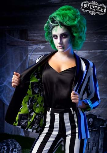 Beetlejuice fancy dress female hotsell