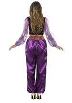Womens Purple Belly Dancer Costume Alt 2