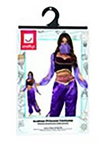 Womens Purple Belly Dancer Costume Alt 3