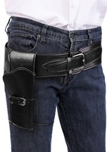 Adult Western Costume Belt and Holster Accessory Set