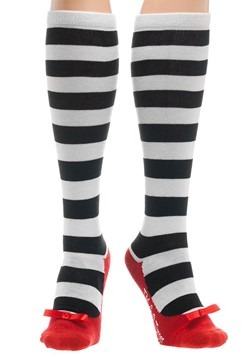 Wizard of Oz Knee High Ruby Slipper Witch Sock