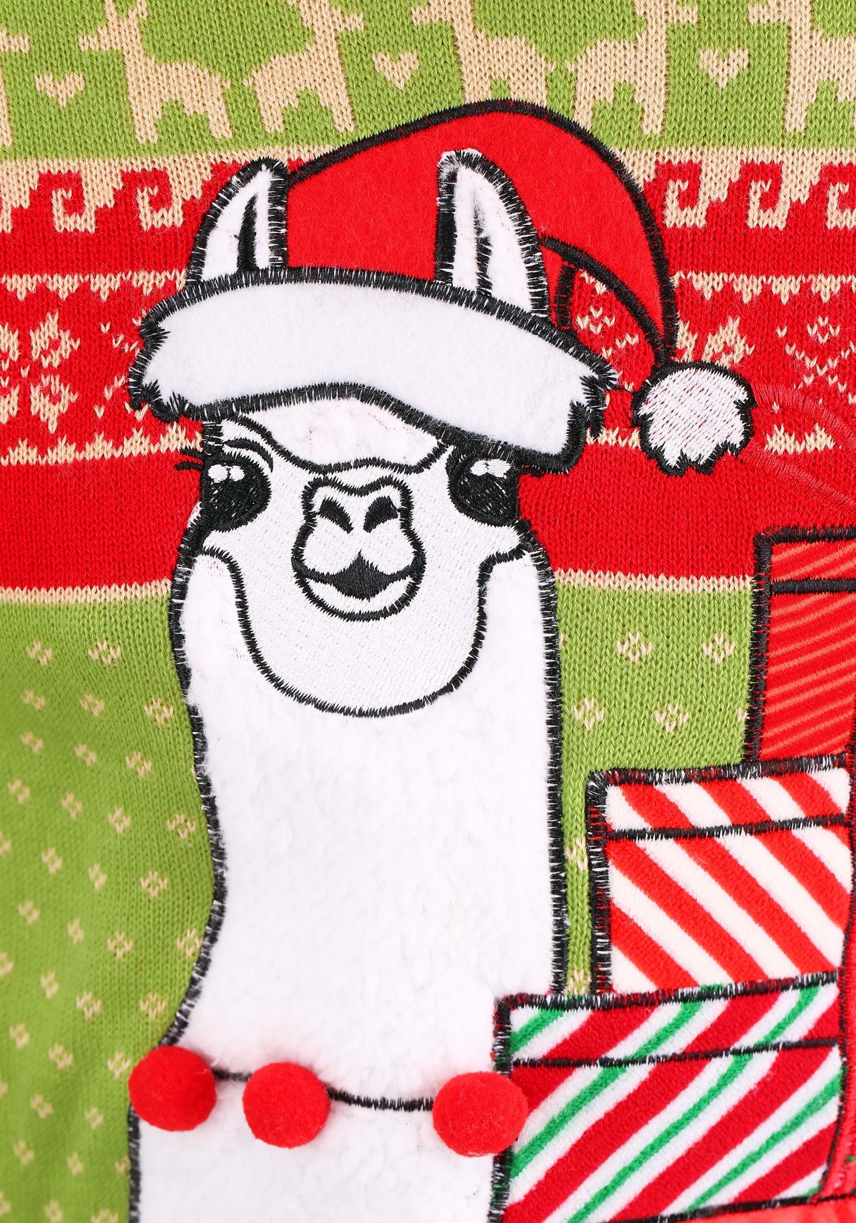 Llama Ugly Sweater Adult Christmas