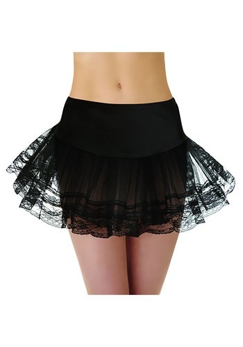 Black Lace Petticoat