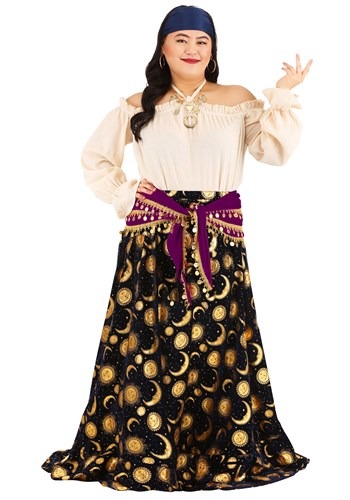 Plus Size Womens Gypsy Costume