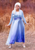 Frozen 2 Womens Elsa Deluxe Costume Alt 5