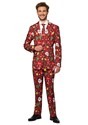 Suitmeister Christmas Red Light Up Men's Suit
