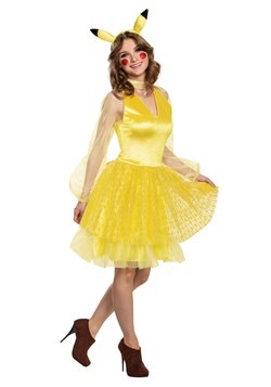 Pokemon Womens Pikachu Deluxe Costume
