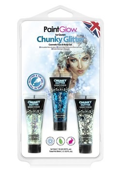 Ice Queen Chunky Glitter Gels Set
