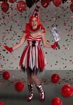 Women's Sinister Circus Clown Costume Alt 5