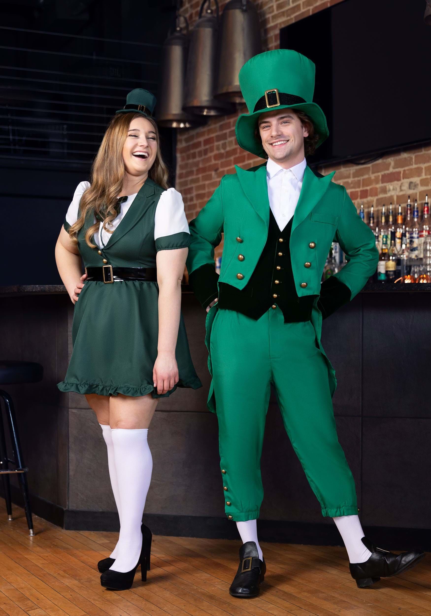 Sexy St. Patrick's Day Leprechaun Women's Fancy Dress Costume