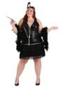Plus Size Women's Onyx Flapper Costume