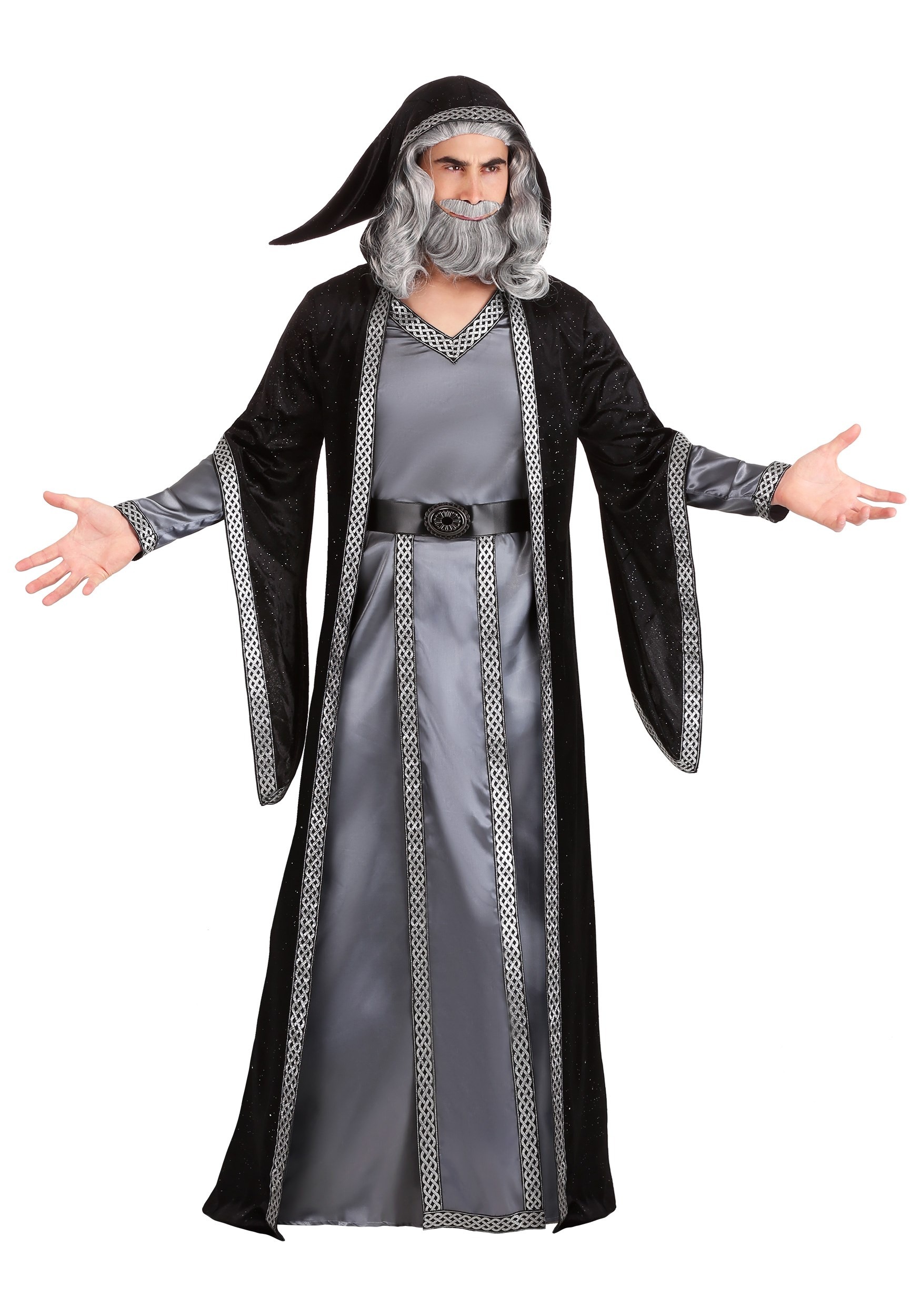 Dark Wizard Deluxe Fancy Dress Costume