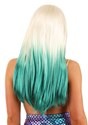 Women's Blonde and Green Ombre Wig