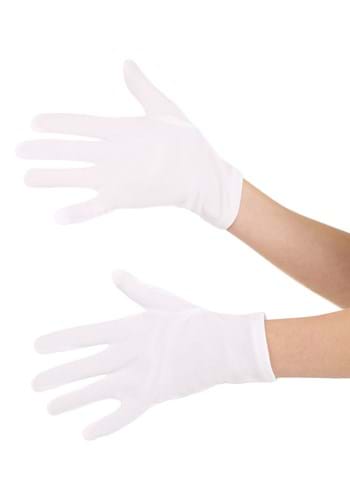 Adult White Costume Gloves