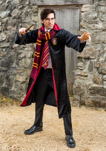 Adult Harry Potter Deluxe Gryffindor Robe